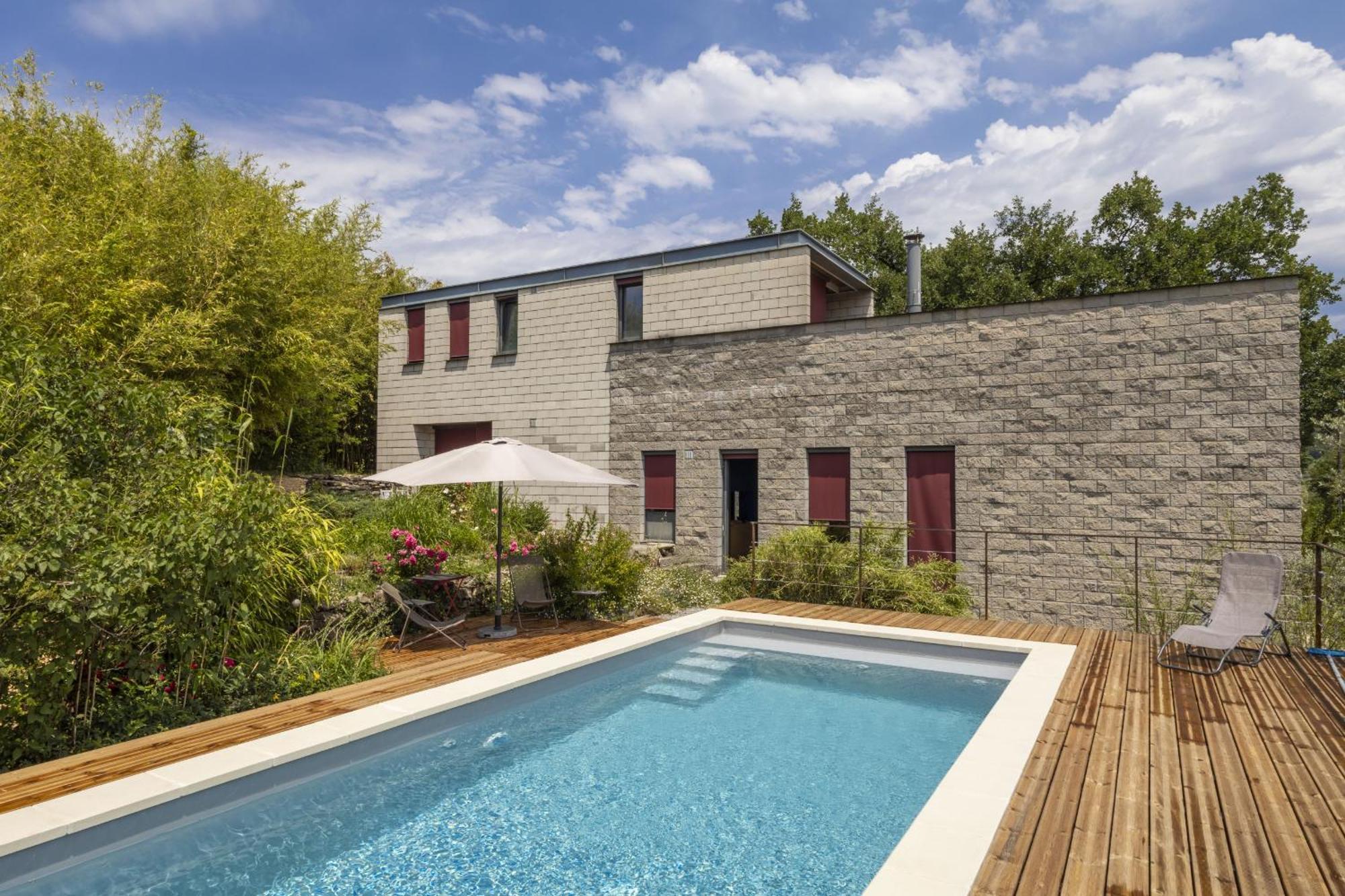 La Maison Des Chataigniers Meyrannes Extérieur photo